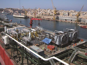 Reciprocating Compressors on FPSO
