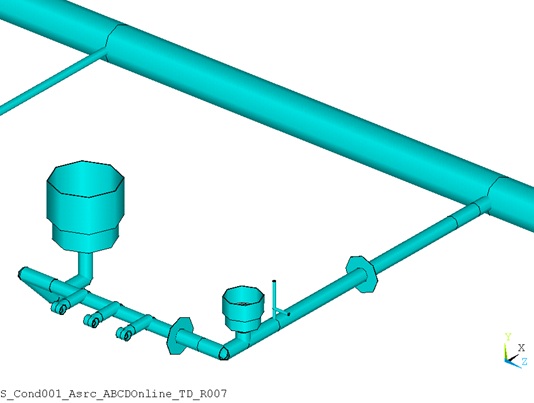 Triplex Reciprocating Pump Pulsation Model Including Discharge Orifice Plates